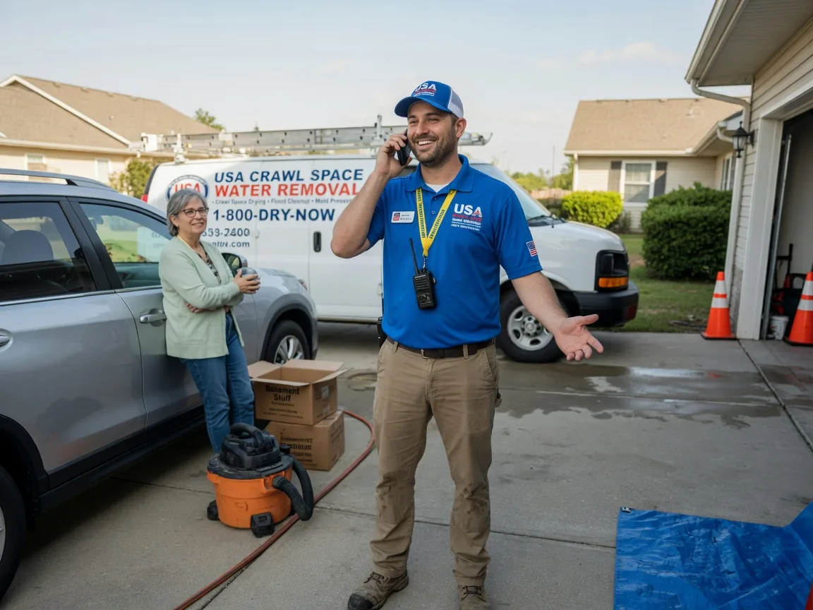 Crawl Space Water Removal Oliver, GA FAQs